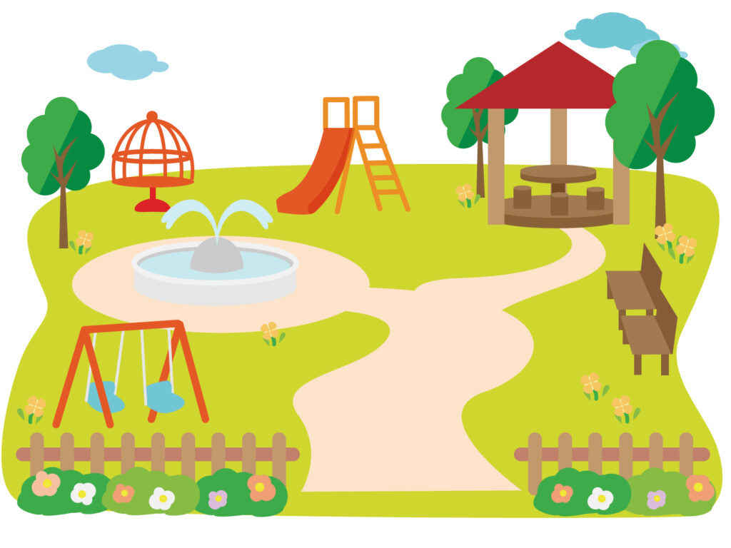 公園のイラスト