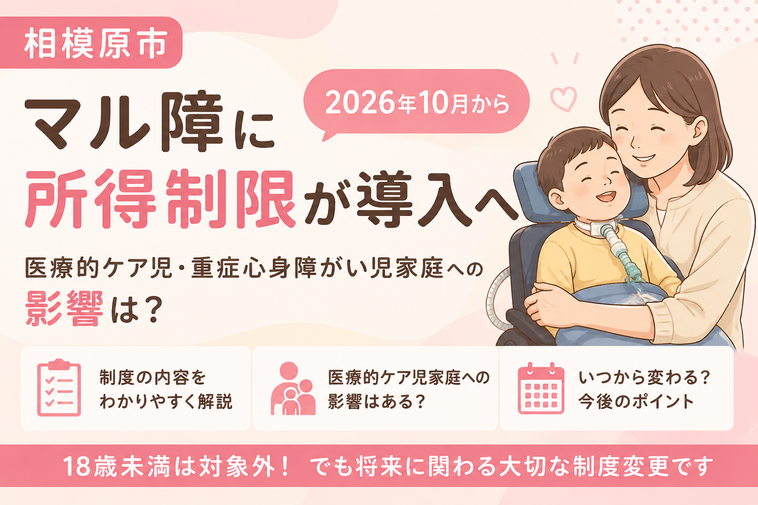 相模原市の医療支援制度変更